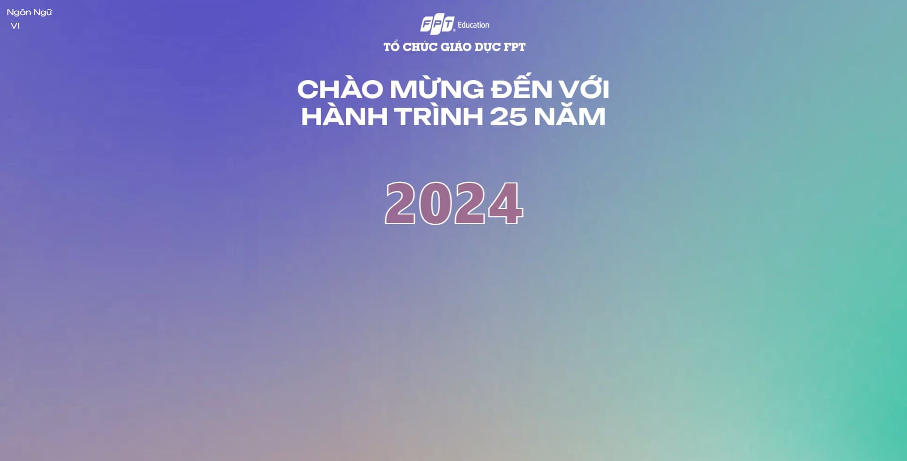 FPT Education 25th Anniversary screenshot 1